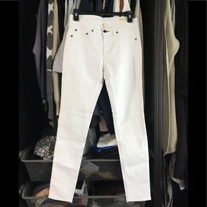 Brand new rag and bone skinny jeans white size28